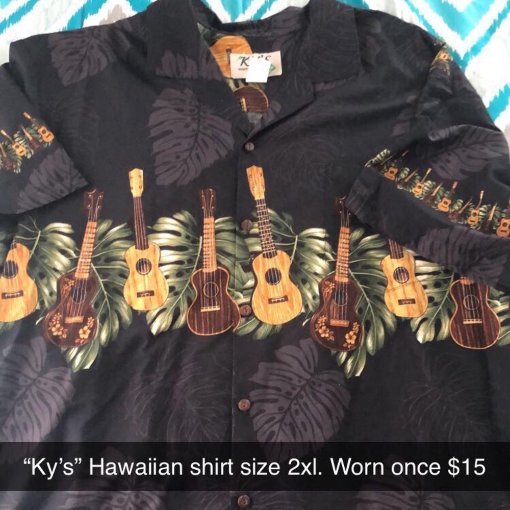 Kys Hawaiian button down
